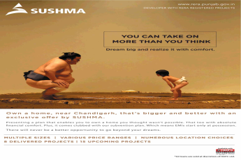 Earn 12% guaranteed returns by investing in Sushma Properties in Chandigarh